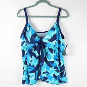 Maxine of Hollywood Tankini NWT - Size 24W